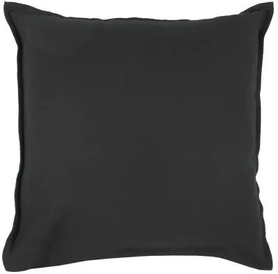 Solid Black Pillow