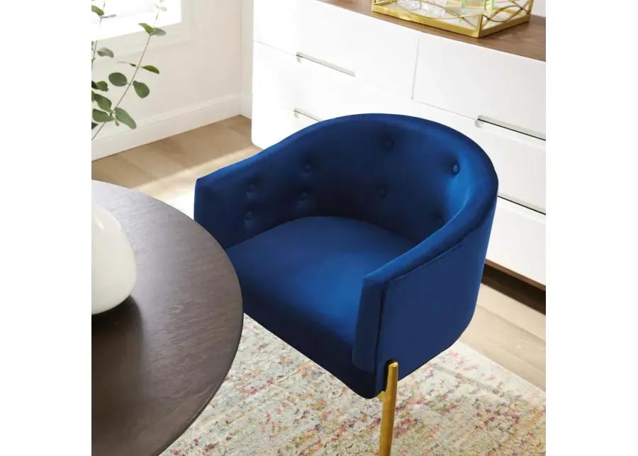 Savour Tufted Performance Velvet Accent Chair