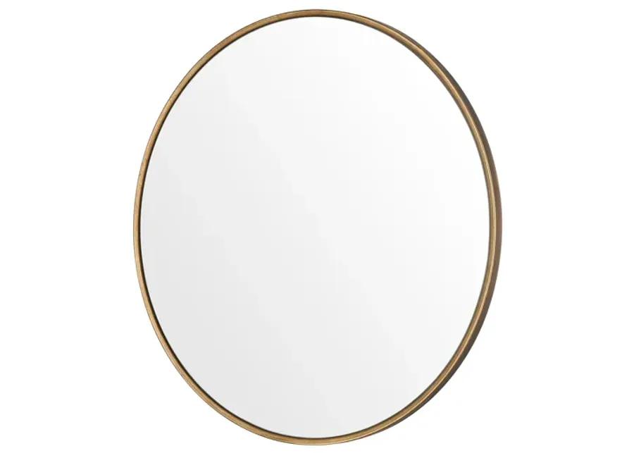 Delk Mirror - Small Brass