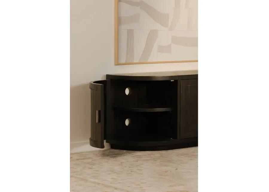 Nicola Media Cabinet Black