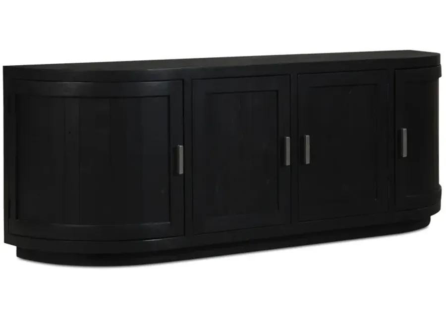 Nicola Media Cabinet Black