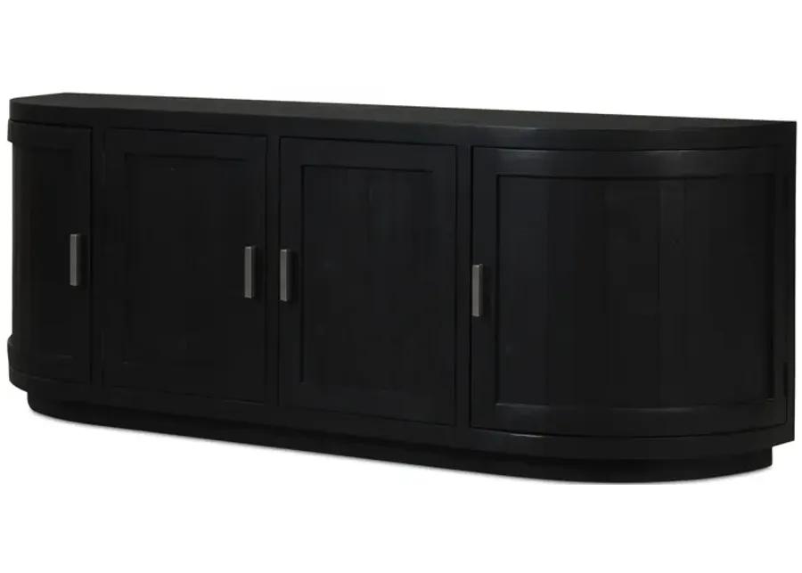 Nicola Media Cabinet Black