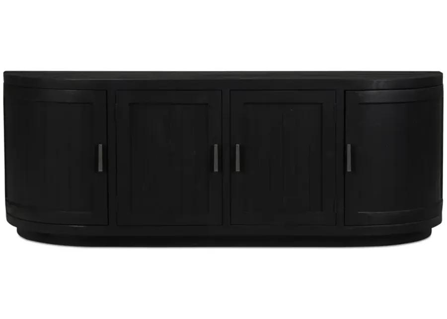 Nicola Media Cabinet Black