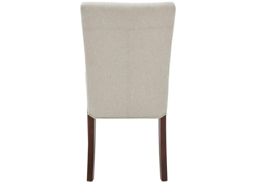 Beverly Hills Fabric Dining Side Chair, Cardiff Cream