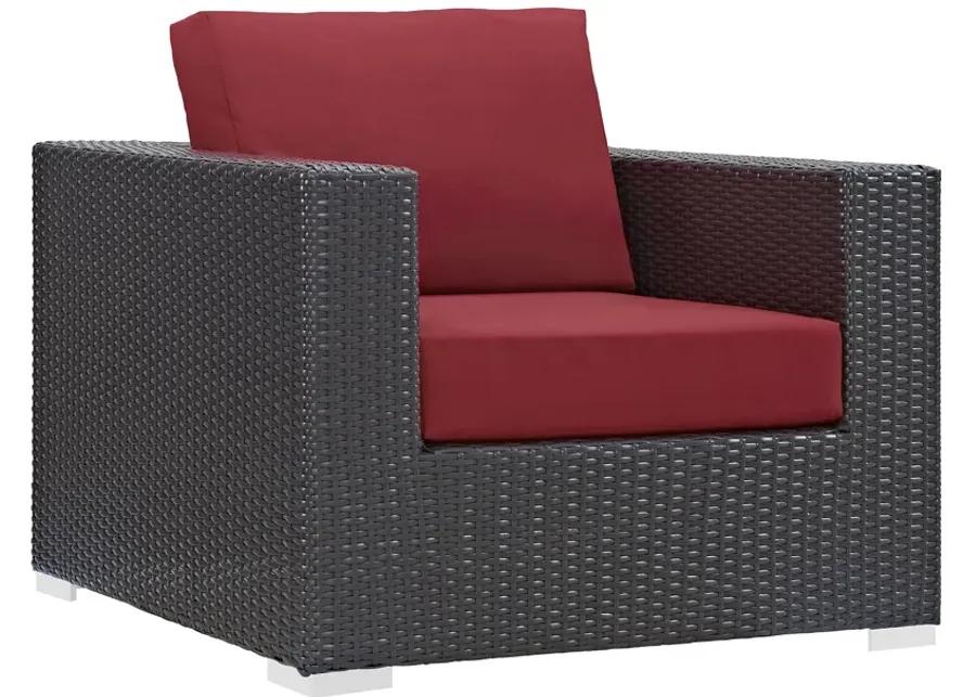 Convene 4 Piece Outdoor Patio Sectional Set