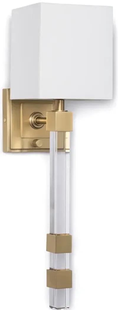 Metro Sconce (Natural Brass)