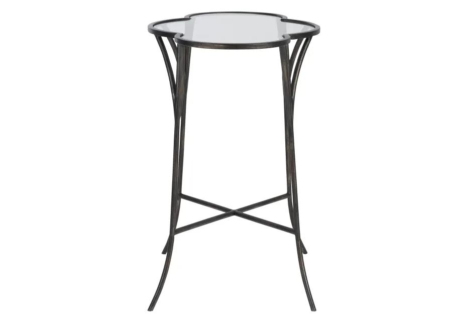 Adhira Glass Accent Table