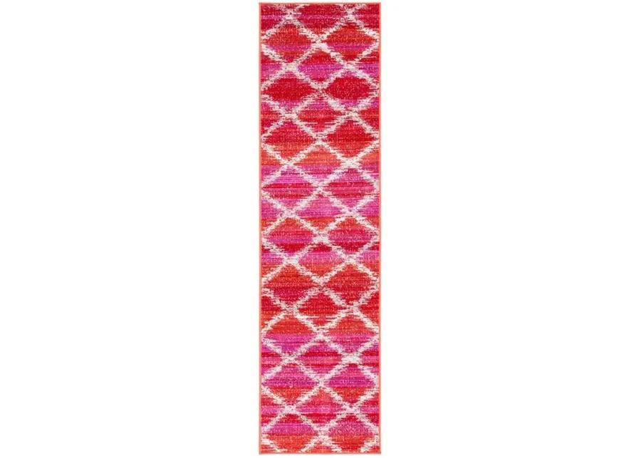 MONTAGE Collection MTG261R-28 Fuchsia / Ivory 2'-3" X 8'