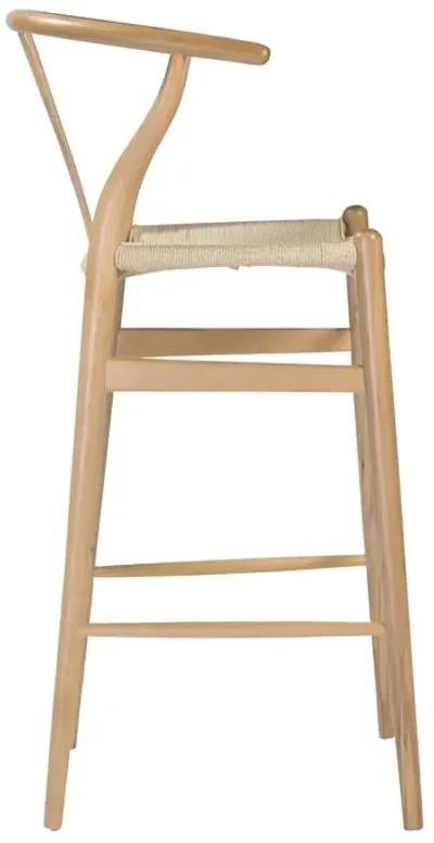 Evelina-B Bar Stool in Natural