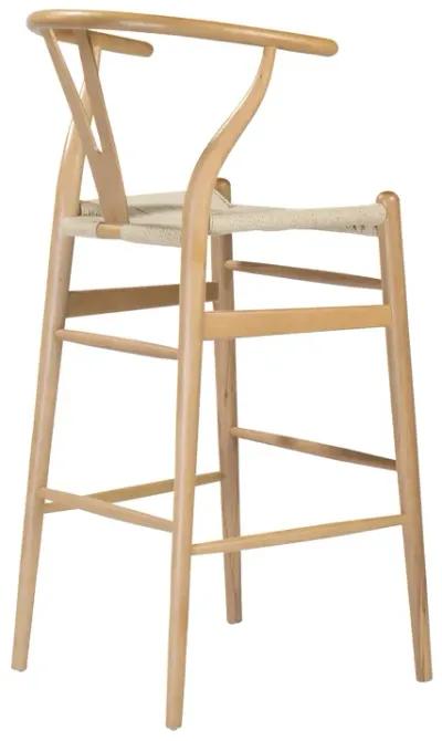 Evelina-B Bar Stool in Natural