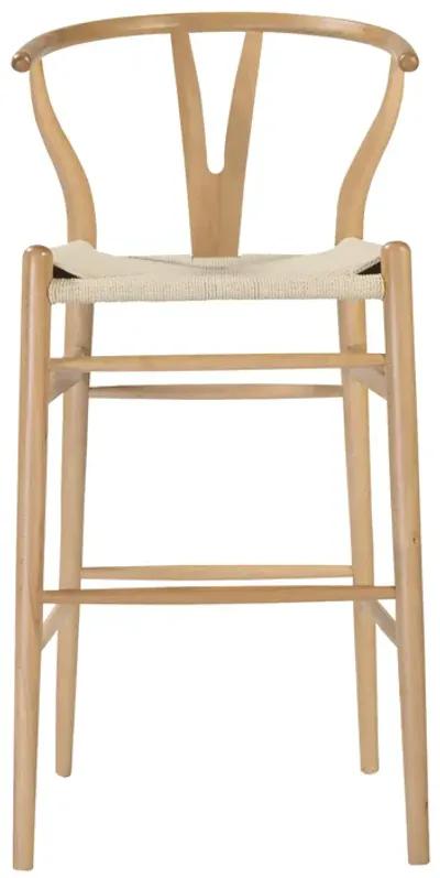 Evelina-B Bar Stool in Natural