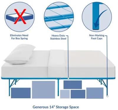 Horizon Queen Stainless Steel Bed Frame