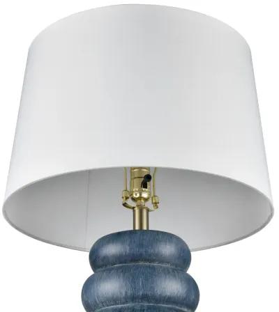 Barden 30'' High 1-Light Table Lamp - Set of 2 Blue