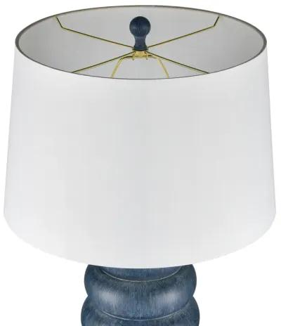 Barden 30'' High 1-Light Table Lamp - Set of 2 Blue