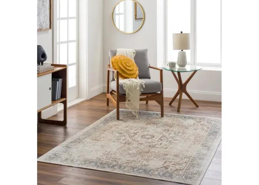 Lillian LLL-2317 2'2" x 3'9" Machine Woven Rug