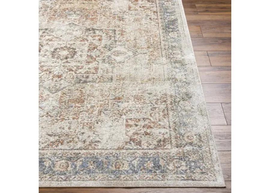 Lillian LLL-2317 2'2" x 3'9" Machine Woven Rug