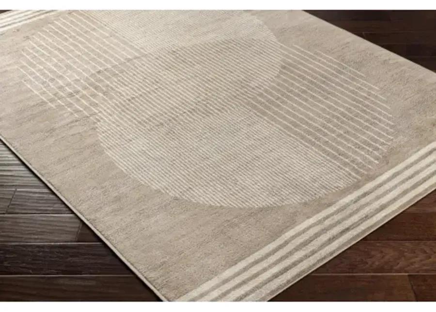 Floransa FSA-2374 6'7" x 9' Machine Woven Rug