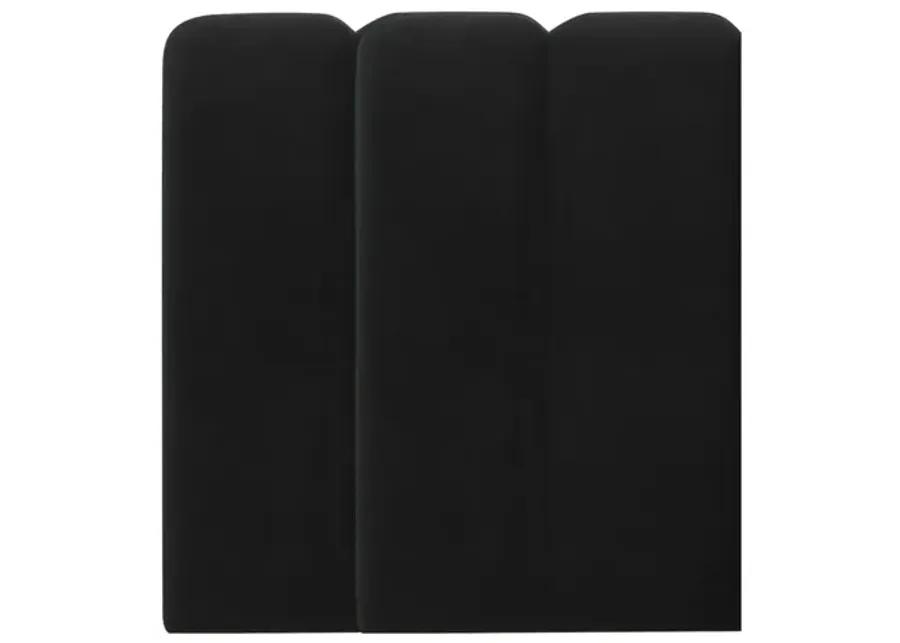 Palani Black Velvet Wings - Queen or King (Set of 2)