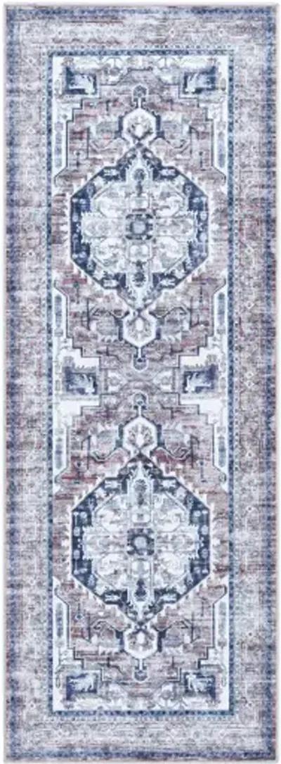 Georgina GOR-2301 2'7" x 10' Machine Woven Rug