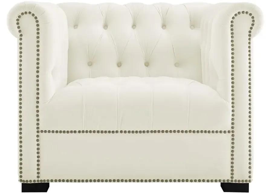 Heritage Performance Velvet Armchair