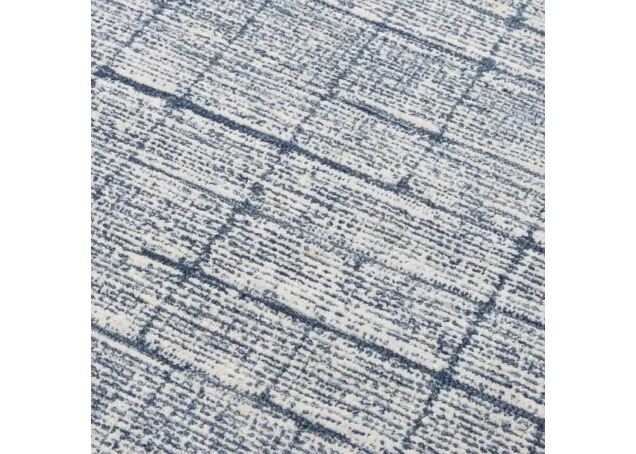 Taylor Blue Wool 7'9" x 9'9" Rectangle Rug