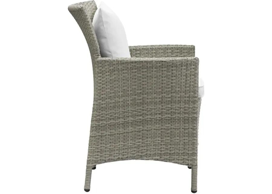 Conduit Rattan Outdoor Dining Armchair