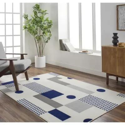 Pisa PSS-2384 6'7" x 9' Machine Woven Rug