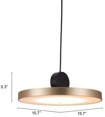 Mozu Ceiling Lamp Gold & Black