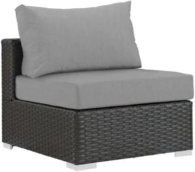 Sojourn 7 Piece Outdoor Patio Sunbrella® Sectional Set