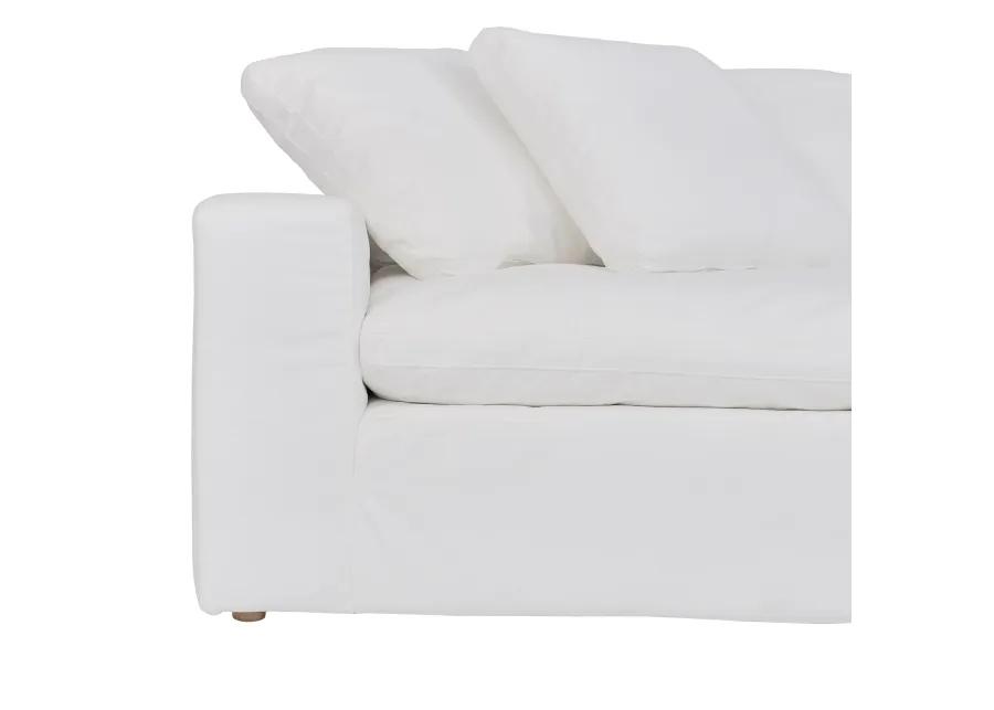 Liberty 96.5" Upholstered Sofa in Pearl