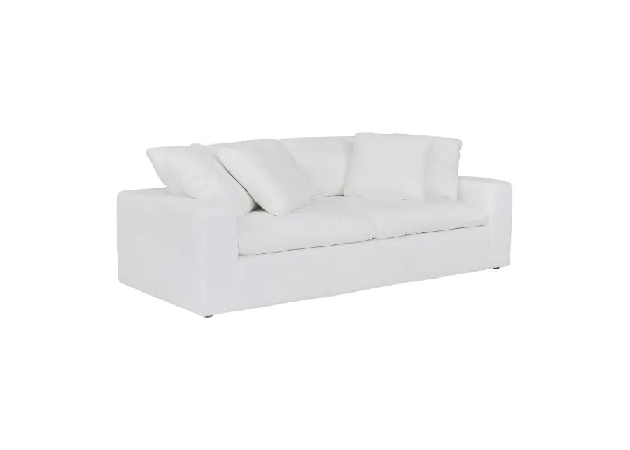 Liberty 96.5" Upholstered Sofa in Pearl