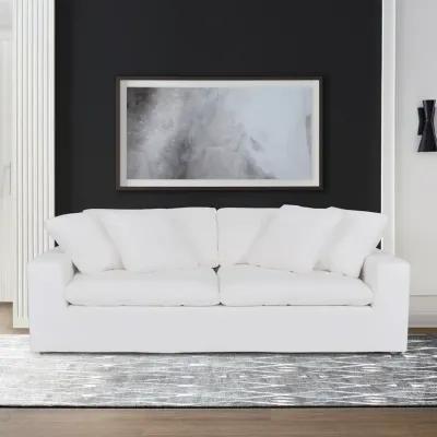 Liberty 96.5" Upholstered Sofa in Pearl