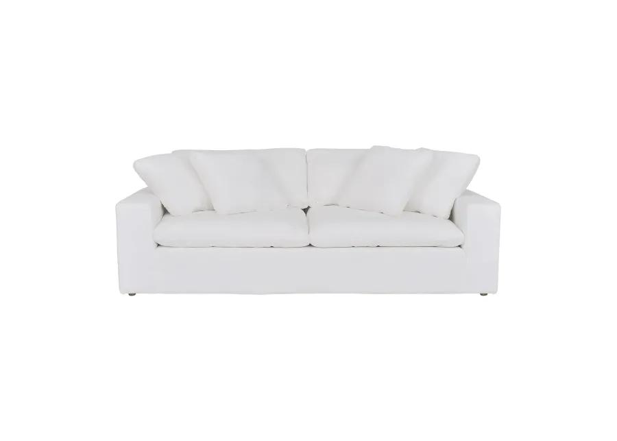 Liberty 96.5" Upholstered Sofa in Pearl