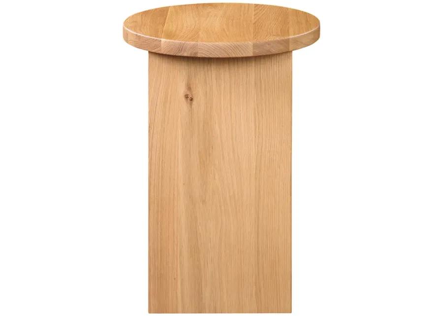 GRACE ACCENT TABLE NATURAL OAK