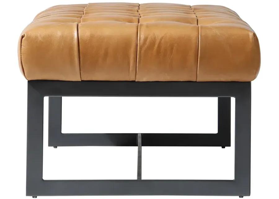 Wyatt Leather Bench