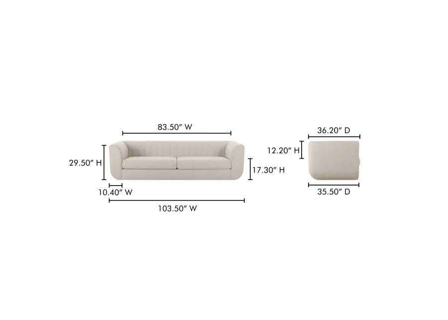 Rosy Sofa Oatmeal