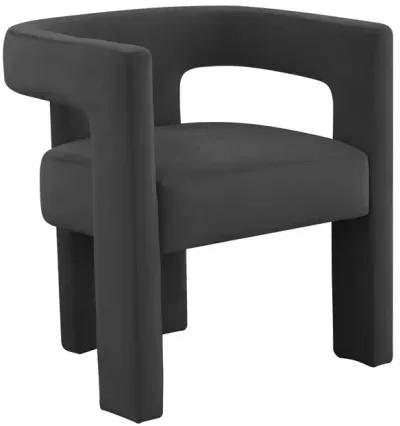 Sloane Black Velvet Chair