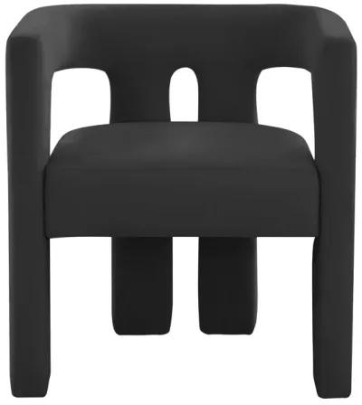 Sloane Black Velvet Chair