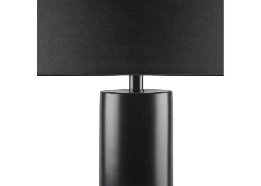 Hampton Hill Fulton  Black/Grey Concrete Table Lamp