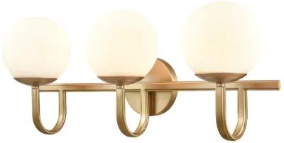 Caroline 24'' Wide 3-Light Vanity Light - Brushed Gold