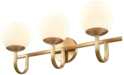 Caroline 24'' Wide 3-Light Vanity Light - Brushed Gold