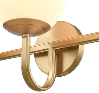 Caroline 24'' Wide 3-Light Vanity Light - Brushed Gold