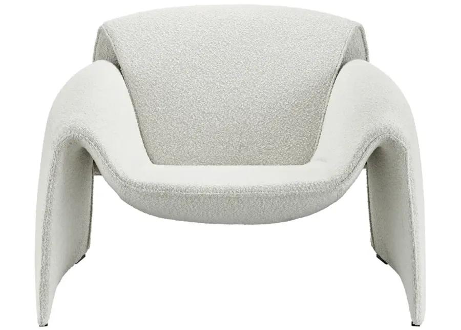 Hilda Fabric Accent Arm Chair, Boucle Beige 