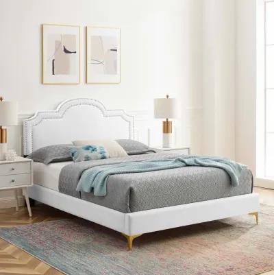 Aviana Performance Velvet King Bed