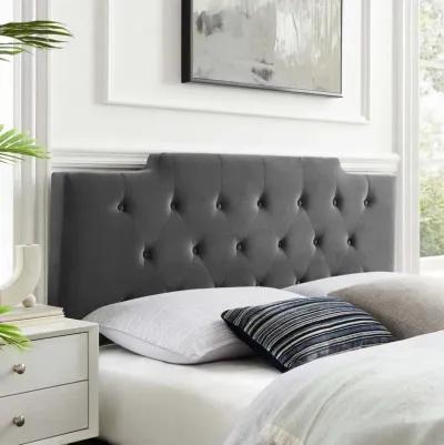 Juliet Tufted Full/Queen Performance Velvet Headboard