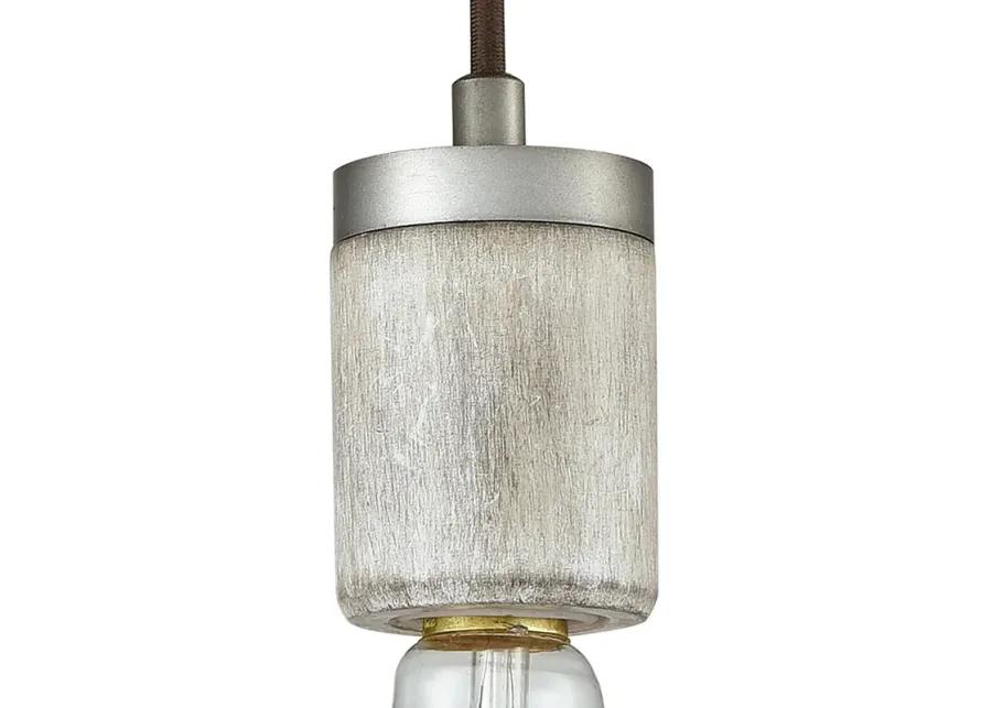 Socketholder 2" Wide 1-Light Mini Pendant - Weathered Zinc