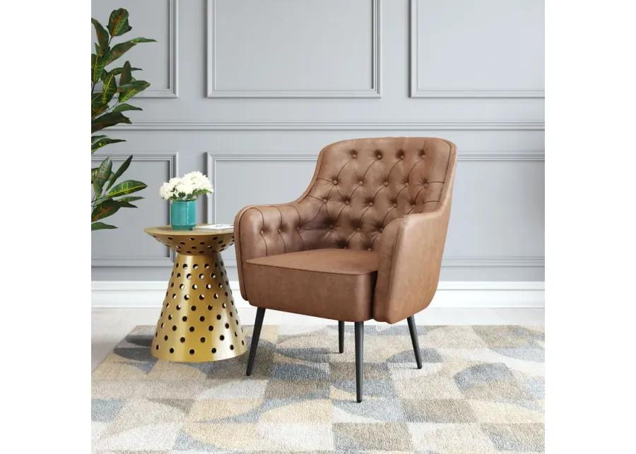 Tasmania Accent Chair Vintage Brown