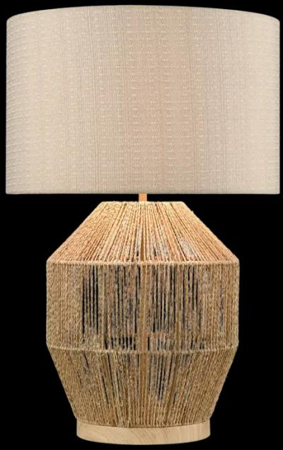 Corsair 24'' High 1-Light Table Lamp - Brass - Includes LED Bulb