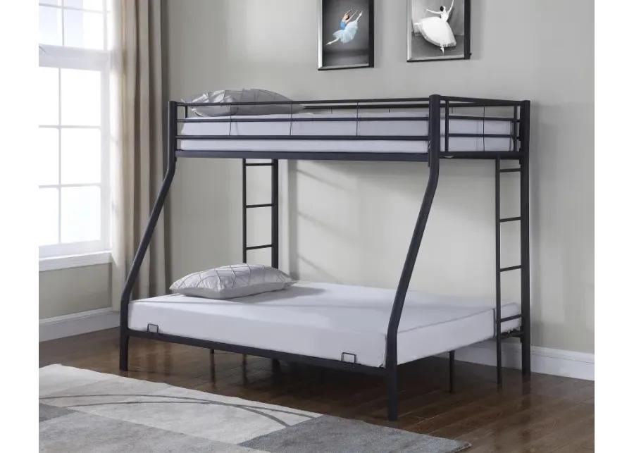 Hayward Twin Over Full Bunk Bed Black