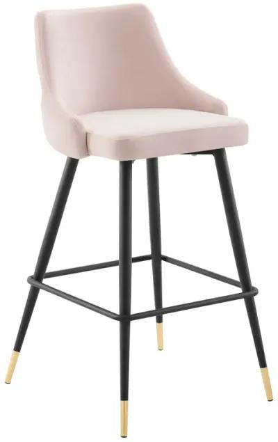 Adorn Performance Velvet Bar Stool Set of 2